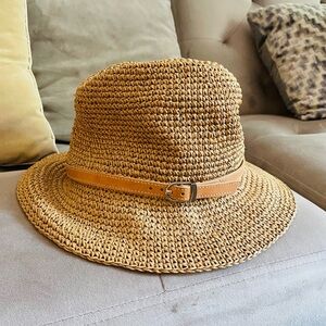 Banana Republic Tan Wide-Brim Hat